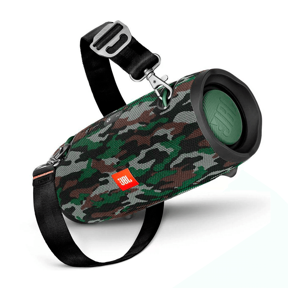 Caixa Bluetooth JBL Xtreme 2 IPX7, Potência 40W RMS Camuflado