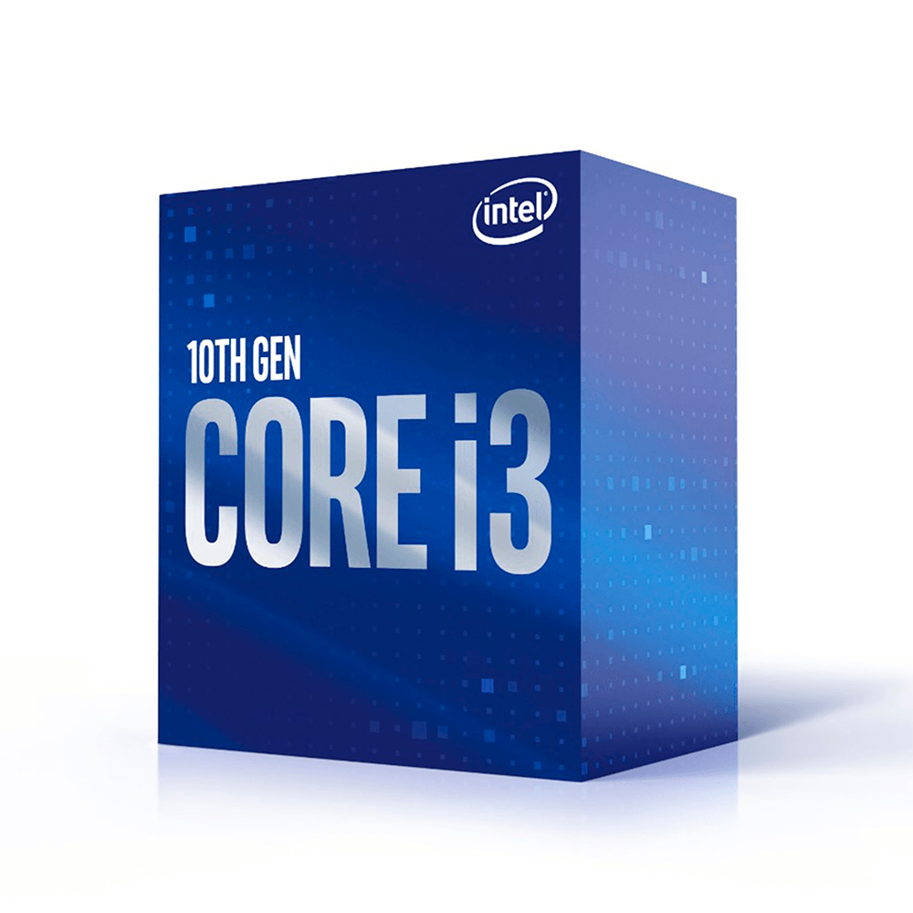 Processador Intel® Core™ i3-10100, 6 M de cache, até 4,30 GHz